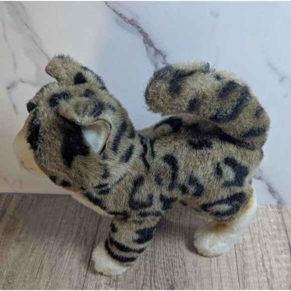Douglas Cuddle Toy Kitty Cat Spotted Leopard Kitten Plush Realistic Kitten 9" - Picture 10 of 12